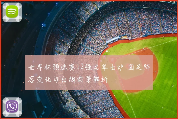 世界杯预选赛12强名单出炉 国足阵容变化与出线前景解析